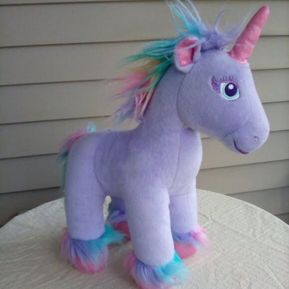 Build a Bear Unicorn Beary Fairy Purple Rainbow Plush Stuffed Animal Toy… - Picture 2 of 7